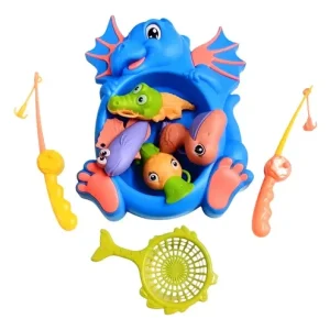 Juego De Pescar Infantil Didáctico Juguete Agua Bañera