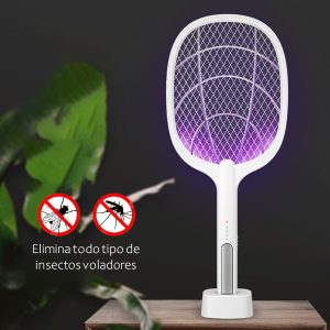 Raqueta mata mosca y mosquito