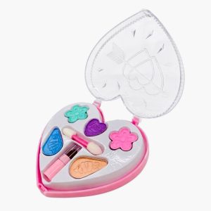 Kit maquillaje con diseño de corazón