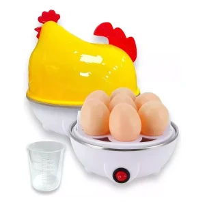 Hervidora eléctrica de huevos al vapor diseño de gallina