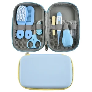 Kit de higiene para bebés de 8 piezas con estuche