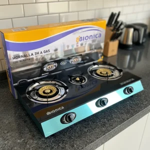 Cocina Biónica a Gas 3 Hornallas