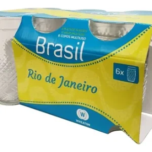 Juego de vaso de vidrio 330ML *6 unidad
