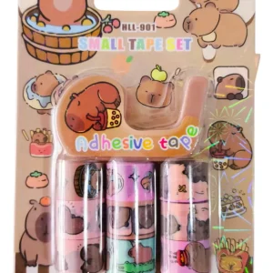 Cinta Adhesiva Decorativa Mini Capybara Sanrio