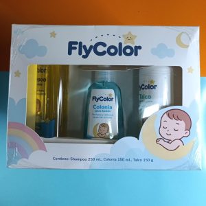 Kit FLY COLOR shampoo - colonia - talco