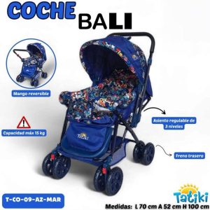 Carrito para bebé TATIKI azul