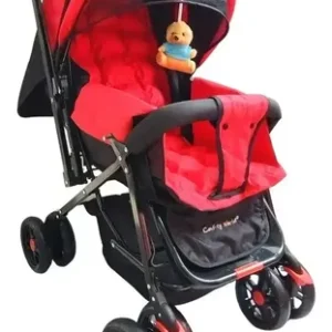 Carrito para bebé rojo