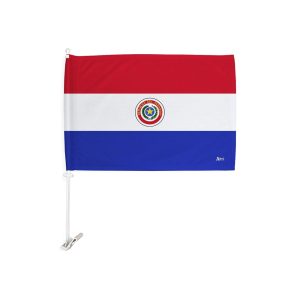 Banderita de Paraguay para auto