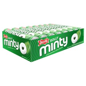 Pastillas Rolly Minty Dociles 29 g Menta - 12 unidades