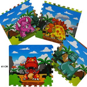 Tapete de Foamy 60×60 cms Juego de 4 Piezas